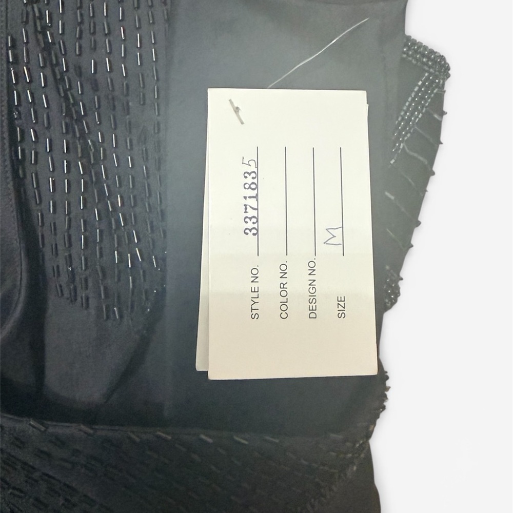 Laurence Kazar Black Draped Vest - Picture 4 of 4
